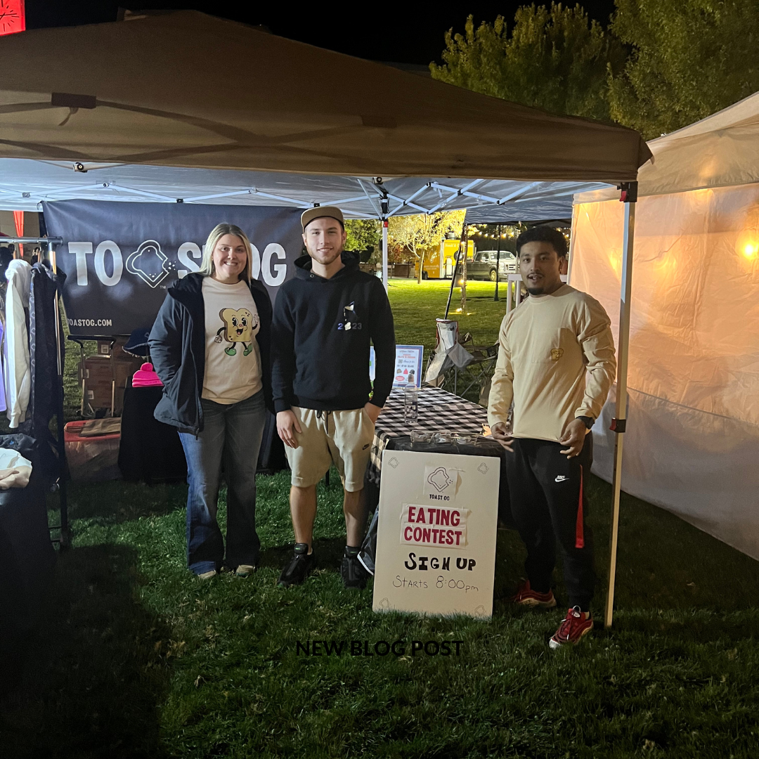 Toast Eating Contest and Toast Stories at Utah Tech Farmers Market