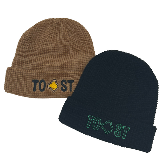 Black Toast Logo Beanie