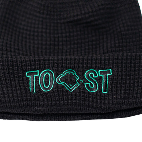 Black Toast Logo Beanie