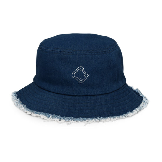 Toast Classic Logo Denim Bucket Hat